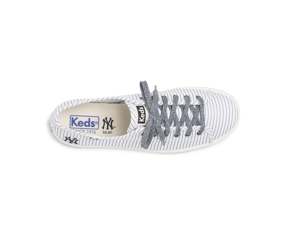 Zapatillas Keds Mujer Blancas - Kickstart Mlb® - 905-SHCITL